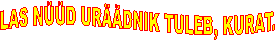 LAS N��D UR��DNIK TULEB, KURAT.